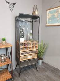 Festnight kitchen cabinet white 2 shelves storage cabinet 50x31x60 cm chipboard for bowls, plates, pots, or other kitchen appliances 5.0 out of 5 stars 1 £61.17 £ 61. Industrial Retro Vintage Wine Rack Storage Unit Drinks Kitchen Display Cabinet R T Home Interiors