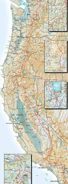 Elevation Charts And Map Of The Pacific Crest Trail