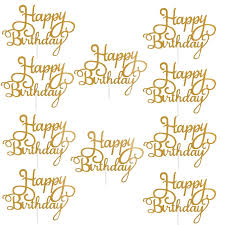 Happy birthday bling images for her. Buy Online 10pcs Gittler Happy Birthday Cake Topper Bling Sparkle Decoration Sign Happy Birthday Cake Topper Girl S Birthday Dessert Decor Alitools