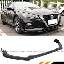 To be collected between 31. For 2019 2021 Nissan Altima Vip Glossy Black Front Bumper Lip Spoiler Splitter Ebay