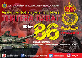 Berikut ialah sepuluh perkara anda perlu mengenai tdm: Tudm On Twitter Selamat Menyambut Hari Tentera Darat Ke 86 Kepada Semua Warga Tenteradarat Semoga Terus Cemerlang Dan Gagah Setia Mempertahankan Negara Tercinta Https T Co K8kkfbciaf