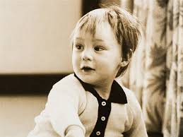 John Lennon with Son Julian by Henry Grossman