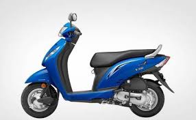 It weighs only 103 kg which makes it easier to handle. Blue Honda Motor Scooty Activa Activa Scooter à¤¹ à¤¡ à¤à¤• à¤Ÿ à¤µ à¤¸ à¤• à¤Ÿà¤° In Haryana Gurgaon Oscar Bike Co Id 19114407248