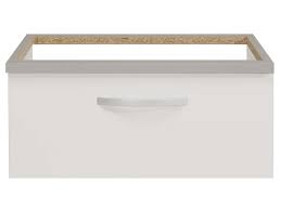 Meuble Bas 60 Cm Spoon Blanc F5 Chez Conforama