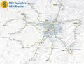 Here you can find all necessary information about flights, access and parking, luggage, shops and the expected rush at brussels airport. Datei Map Of The Rer Bruxelles Gen Brussels Png Wikipedia