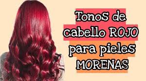 Color de cabello rojo para morenas. Tonos De Cabello Rojo Para Pieles Morenas Youtube