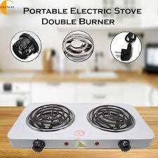 110v version, ul safety certified german ego burner. Portable Electric Stove Double Burner 220v 2000w Kitchen Hot Plates Cooking Appliances Shopee Philippines
