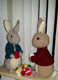 Haakboeken schrijfster anja toonen staat garant voor prachtige boeken met kwalitatief hoogstaande patronen. Paashazen Uit Het Boekje Pasen Haken Van Anja Toonen Amigurumi