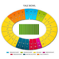 Yale Bowl 2019 Seating Chart