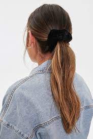 Velvet Knit Scrunchie Forever 21 In 2021 Aesthetic Hair Haircuts For Medium Hair Haircuts Straight Hair