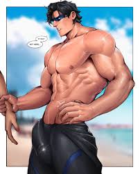 Dick Grayson, Nightwing by pleasemf — R34