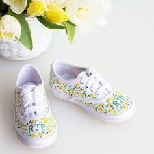 So let's now talk about the diy shoes ideas, well. Diy Personalized Sneakers For Your Flower Girl Martha Stewart Weddings