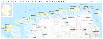 Fast english map of sylt, germany. List Of Islands Of Germany Wikipedia