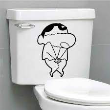 Wc Toilet Entrance Sign Door Stickers For Public Place Home Decoration Creative Pattern Wall Decals Diy Funny Vinyl Mural Art Toilet Art Wall Stickers Toilet Removable Vinyl Wall Decals