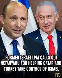 Naftali Bennett doesn't like Qatar and Turkey's involvement in Gaza and  believes it is a way to undermine Israel's sovereignty.