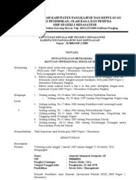 Contoh rkas bos 2019/2020 sesuai. Sk Bendahara Bos