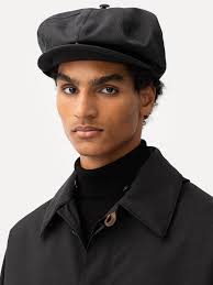 Wool Black Newsboy Hat Black Wool Newsboy Cap Marc Point