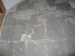 The best option to smooth out the old thinset and prepare it for new tiles is to grind it down. Can I Tile Over This Old Thinset Ceramic Tile Advice Forums John Bridge Ceramic Tile