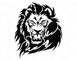 Free Free 325 Lion Head Silhouette Svg SVG PNG EPS DXF File