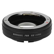The om systems was a series of 35mm film camera bodies & manual focus lenses that are no longer in production. Olympus Om Lens Slr Lens To Sony Alpha A Mount Camera Bodies Fotodiox Inc Usa