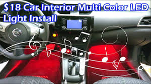 Nissa tips | welcome to @nissatips. 18 Multi Color Led Light Install Sound Activation Youtube