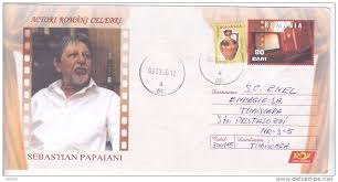 Cinema Sebastian Papaiani Actor Film And Theatre 2007 Cover Stationery Sent To Mail Romania