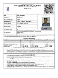 Solve the previous year mh cet papers to enhance your level of preparation for the exam. Mht Cet 2018 Admit Card Pdf Test Assessment