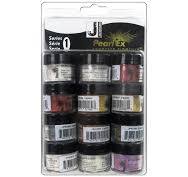 Jacquard Pearl Ex Mica Pigment Set, 12-Colors, Series 1
