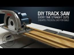 Diy Circular Saw Track Saw Guide Homemade Track Saw Youtube Circular Saw Track Circular Saw Circular Saw Jig
