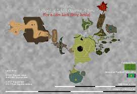 Zelda Ocarina Of Time Map Actual Size Of Hyrule - Ocarina Of Time : R/Zelda