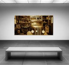 Ford's garage is an american chain of casual dining restaurants founded in 2012. Oldtimer Ford Vintage Garage Wall Art Led Bilder