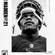Lamar Jackson Madden NFL 21 cover released by EA Sports
