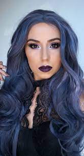 17 Hairstyles For Your Halloween Costumes Hair Styles Hair Color Blue Hair