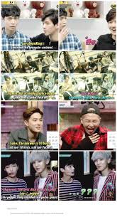 Few Times When Exo Unintentionally Curse On Broadcast Bonus Rapmon Choking On Air Because Of Suho Xd Exo Funny Exo Memes Exo