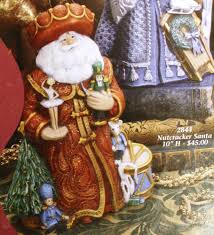 Ceramic Bisque Nutcracker Santa Gare Mold 2844 U Paint Ready To Paint Ceramic Bisque Vintage Christmas Images Ceramic Painting