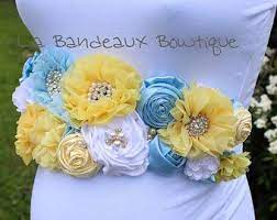Amarillo Azul Blanco Genero Revelan Maternidad Faja Faja De La Ducha De Bebe Genero Neutro Faja Ma Baby Shower Sash Baby Shower Corsage Unicorn Baby Shower