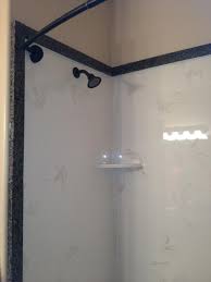This Was A Fun Shower It Has Cultured Marble Panels With Real Granite Trim It Is Very Cool Loo Marble Tub Cultured Marble Shower Walls Cultured Marble Shower