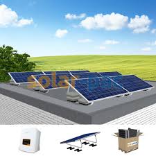 Komplette Solaranlage Mit 2 40 Kwp Pv Leistung Fur Flachdach Garage Carport Ebay Flachdach Solaranlage Solar