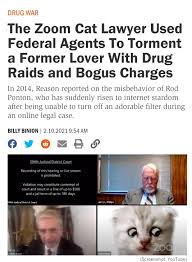 Texas lawyer rod ponton encountered some technical difficulties as he was attending a virtual court hearing held via the video was posted to the court's youtube channel tuesday and blew up, getting more than 7 million views. Zoom Cat Lawyer Is A Terrible Person Because Of Course He Is Album On Imgur