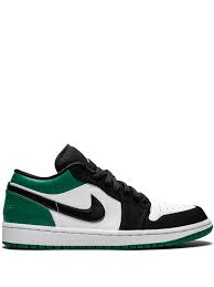 Jordan 1 Low Mystic Green In White Modesens Air Jordans Jordan 1 Low Sneakers