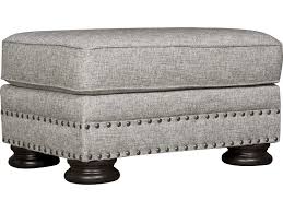 Bernhardt furniture company warrants the stone and mineral components of its wood products to be free from defects in material and workmanship for a period of one (1) year from the date of initial shipment to the dealer. Bernhardt Foster Mocha Ottoman Bhb5171a