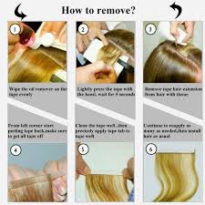 What are tape in extensions? How To Remove Hair Extension Tape