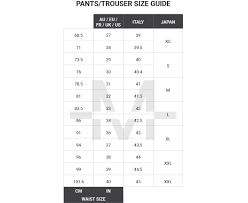 40 True Pants Size Comparison Chart