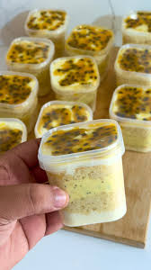 Bolo de pote - Maracuja