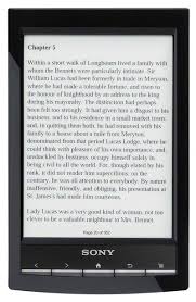 My New Reader Sony Ereader Readers