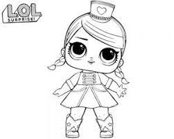Libro para colorear del reino de hielo. Lol Surprise Dibujos Para Colorear