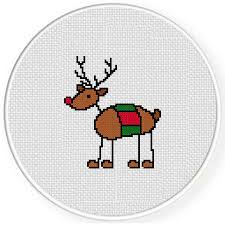 If you've cross stitched before, you likely already know what to look for in a pattern. Doodle Reindeer Cross Stitch Pattern Daily Cross Stitch