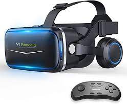 Like si tu tambien quieres tener una esposa y asustar vacas en la realidad virtual d: Amazon Com Pansonite Auriculares De Realidad Virtual Con Mando A Distancia Gafas 3d Para Juegos De Realidad Virtual Y Peliculas En 3d Sistema De Cuidado De Los Ojos Para Iphone Y Smartphones