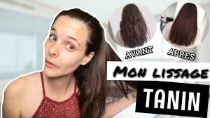 Mon Lissage Au Tanin Taninoplastie Celine Youtube