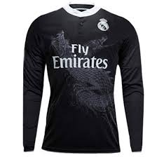 Cari produk jersey bola lainnya di tokopedia. Real Madrid Full Sleeve Away Jersey 2014 15 Shoppersbd